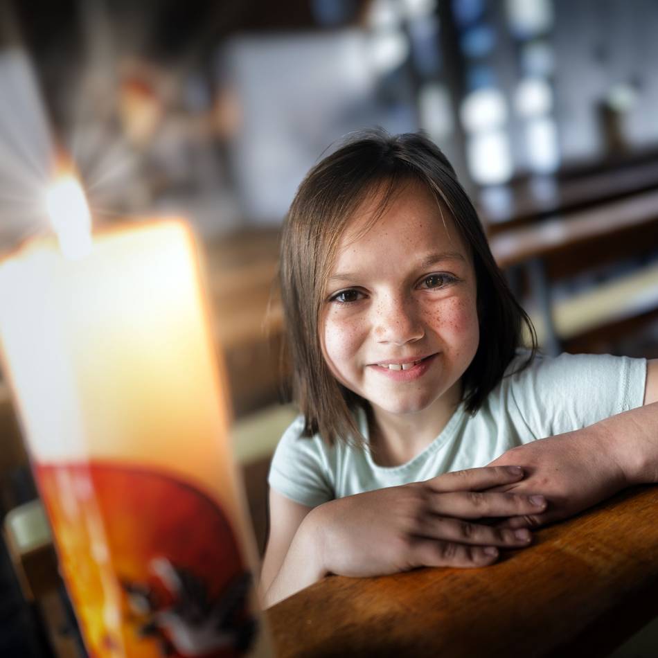 Wie Katharina ihre Erstkommunion feiert: „Das wird einfach toll am Sonntag“