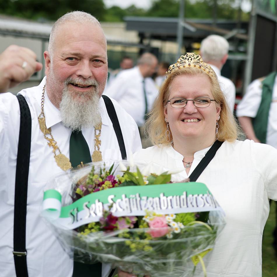 Schützenfest in Hilden: Sven Golzwarden ist Hildens neuer Schützenkönig