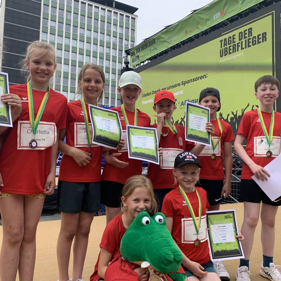 Sportliche Höchstleistung: „Tage der Überflieger“ mit den HTV-Leichtathleten