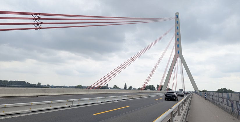 Wochenend-Sperrung der Fleher Brücke wird verschoben