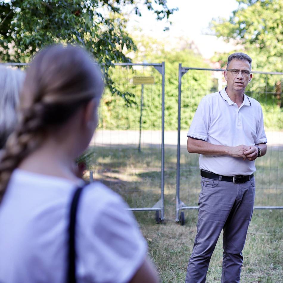 Bauarbeiten an Lortzingstraße in Hilden: Bürgertreff ist entkernt, jetzt folgt der Umbau zur Kita