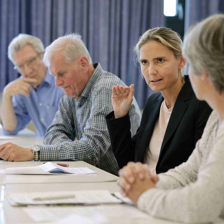 Podiumsdiskussion beim BUND in Hilden: Aus dem geplanten Duell der Kandidaten wurde ein Solo