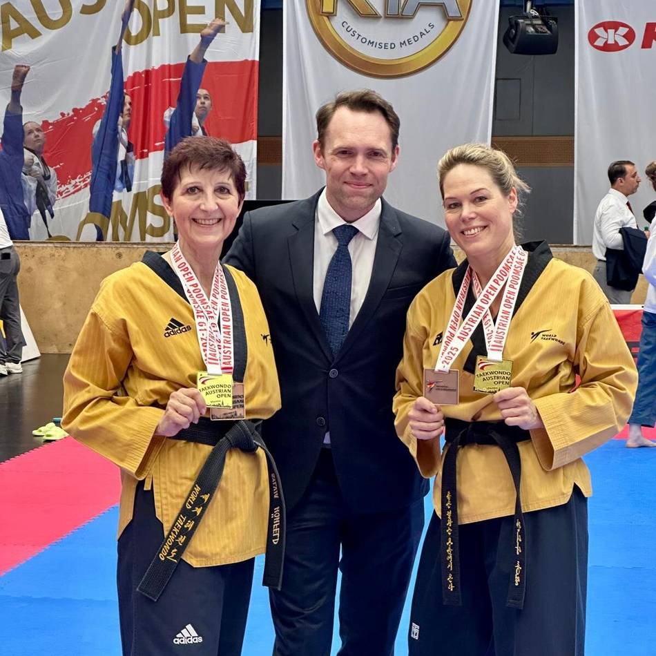 Ranglistenturnier in Österreich: TKD Club Hochdahl begeistert daheim und international