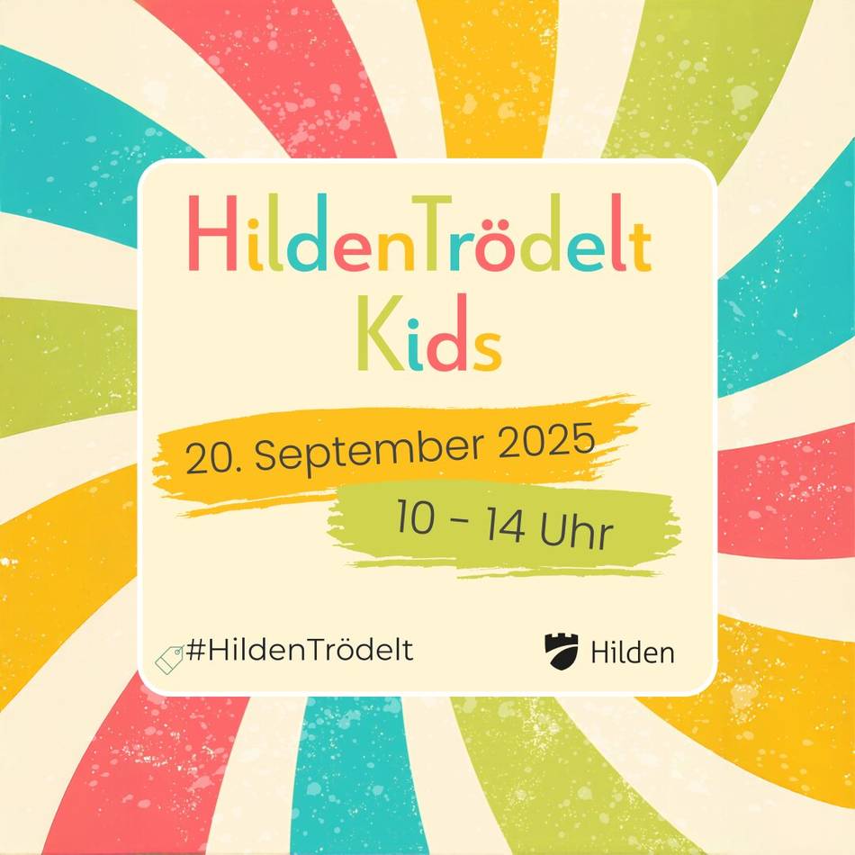 Neue Veranstaltung zum Weltkindertag: Hilden trödelt – exklusiv für Kinder