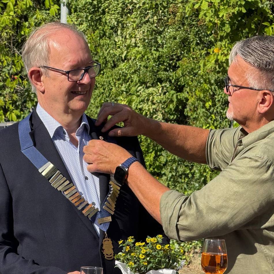 Neuer Präsident für den Lions-Club Hilden: Burkhard Jordan folgt auf Astrid Bösch