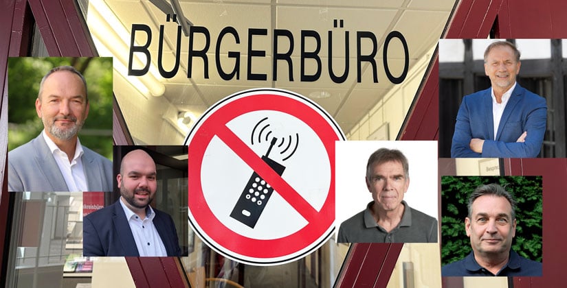 Was sagen die BM-Kandidaten zum Thema Bürgerservice in Hilden?