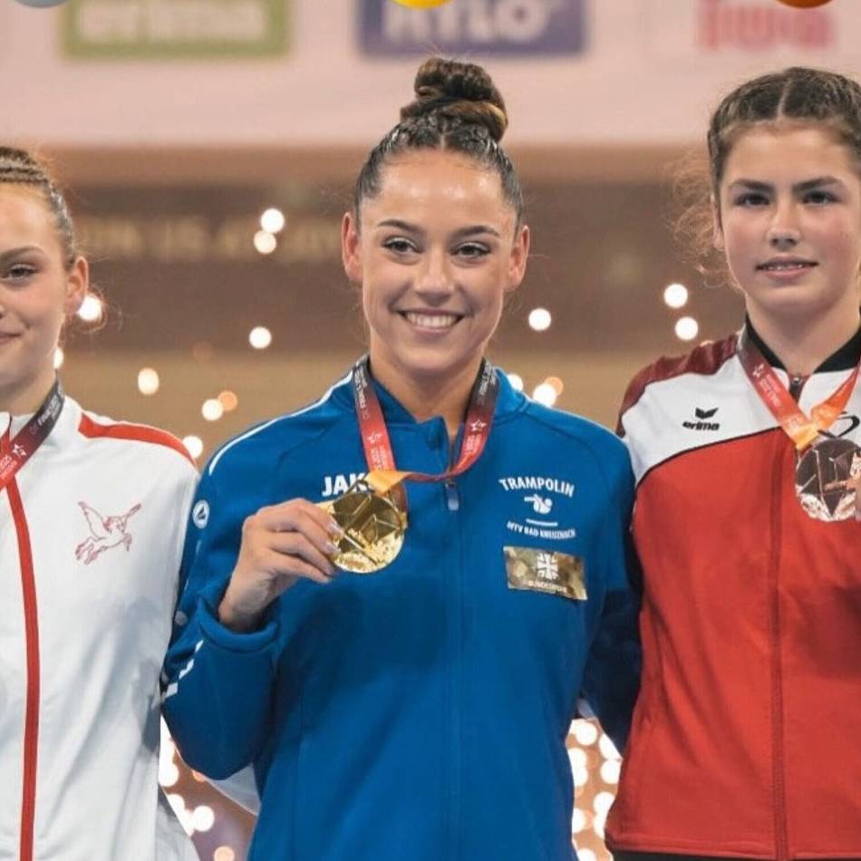 Mila Welling turnt sich ins Rampenlicht: Unterbacher Talent schreibt mit DM-Bronze Trampolingeschichte