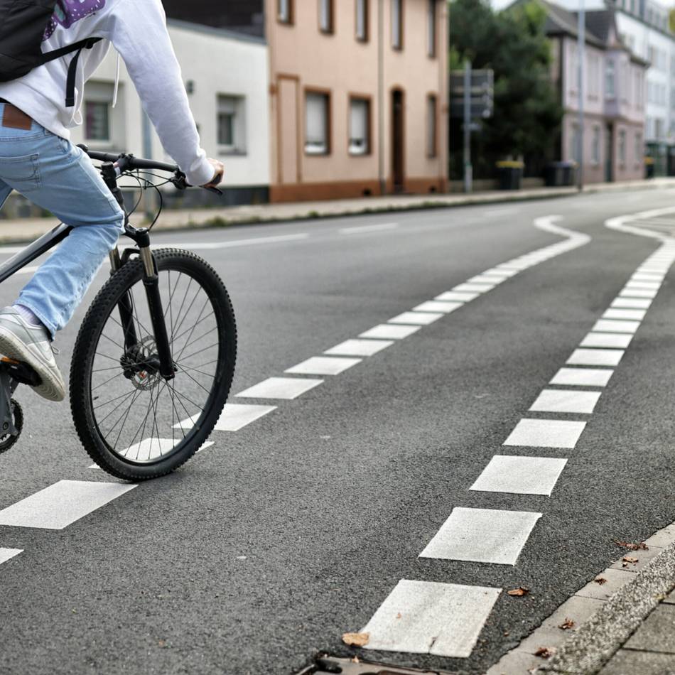 Baustelle in Hilden: Radweg Richrather Straße wird saniert