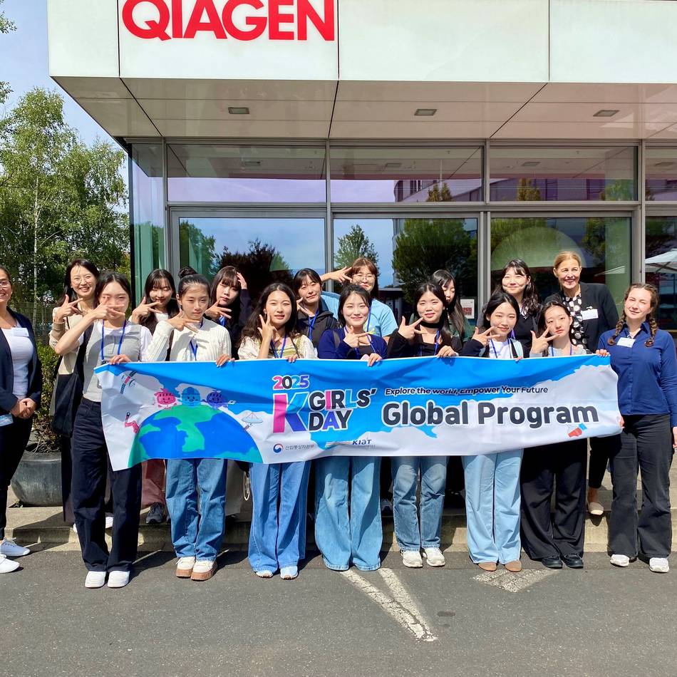 K-Girls’ Day macht Station bei Qiagen in Hilden: „Je weiter man nach oben schaut, desto mehr Männer sieht man“