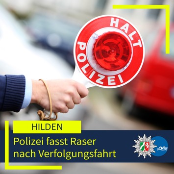 POL-ME: Betrunken vor der Polizei geflüchtet: Polizei fasst Raser – 2509056