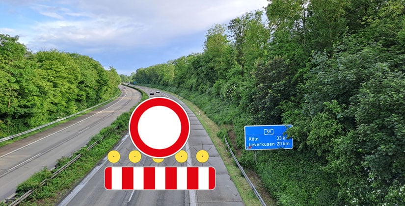 Wegen Baustellen-Hammer: Aldi & DHL schicken noch mehr Laster auf die Straßen