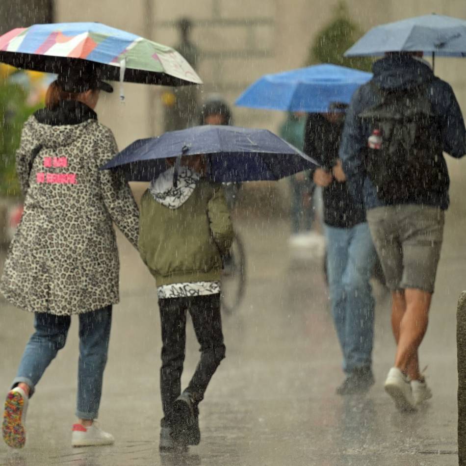Warnung des Wetterdienstes: Unwetterwarnung vor Starkregen für Hilden