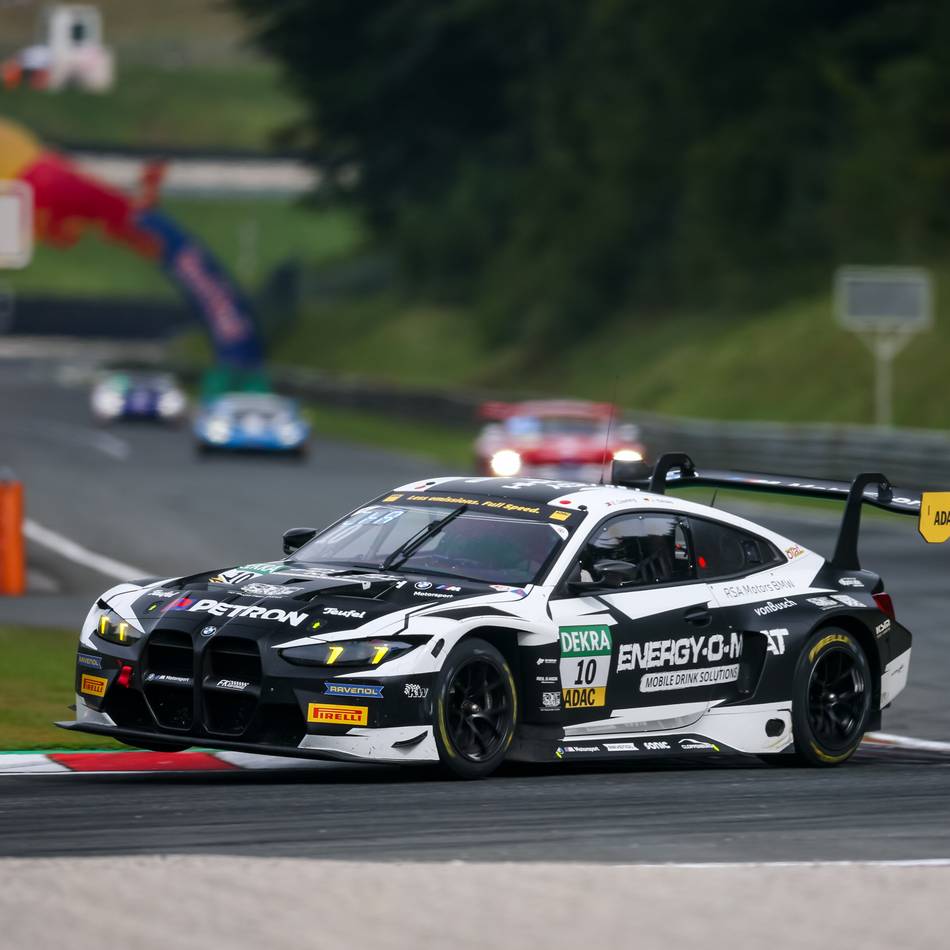 ADAC GT Masters: Hildener Julian Hanses holt Top-Fünf-Platz auf dem Salzburgring