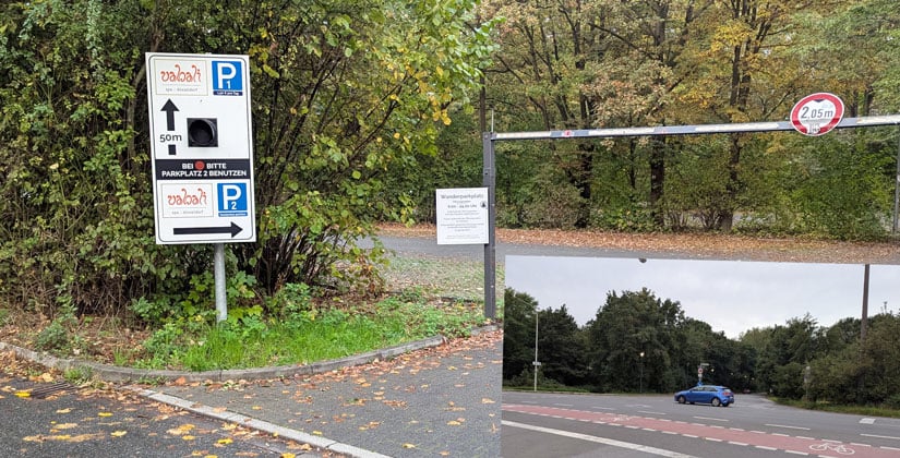 Erweiterung Wanderparkplatz Vabali Spa: Stadt Düsseldorf hält sich raus – Warum?