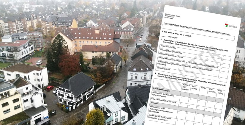 Warum Menschen nach Hilden gezogen sind?