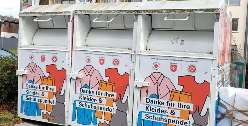 Container-Urteil: Stadt Hilden muss ihr Altkleider-Konzept neu sortieren