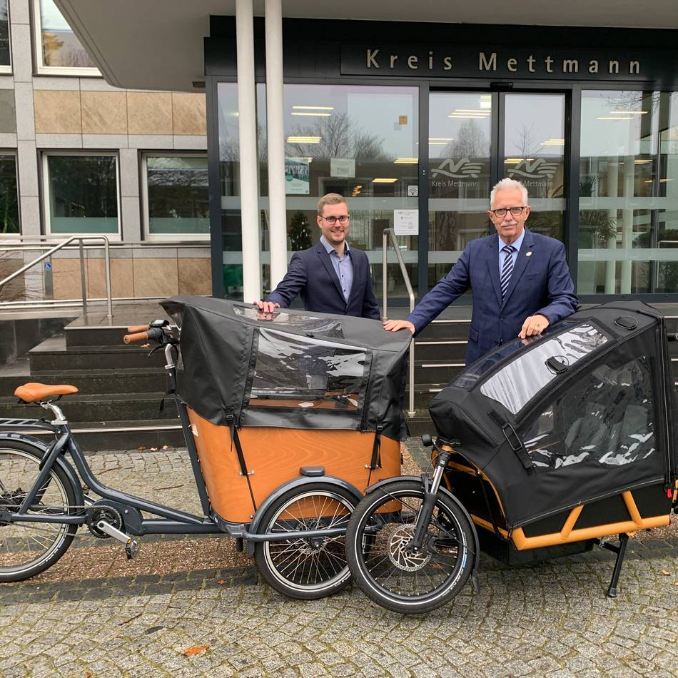 Förderprogramm für mehr Umweltfreundlichkeit: Kreis fördert den Kauf von Lastenfahrrädern