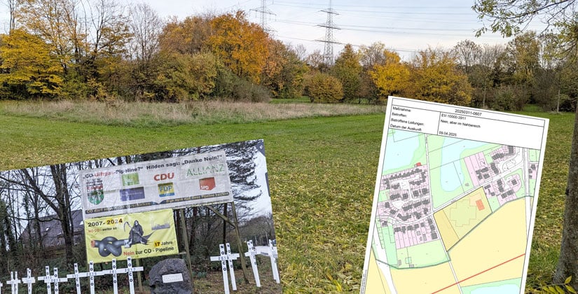 Bauplan für Kita am Salzmannweg ausgelegt – Bedenken wegen CO-Pipeline und Flächenversiegelung